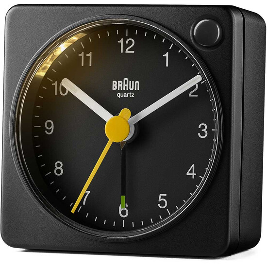 Budzik Braun BC02XB z podswietleniem