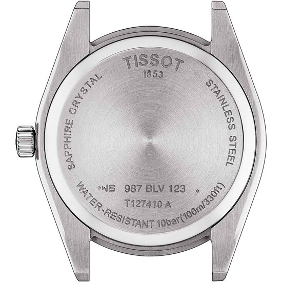 Tissot Gentleman tył zegarka