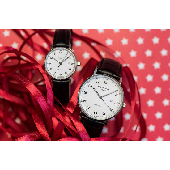 Zegarki Certina DS Caimano damski i męski, idealna para na każdą okazję
