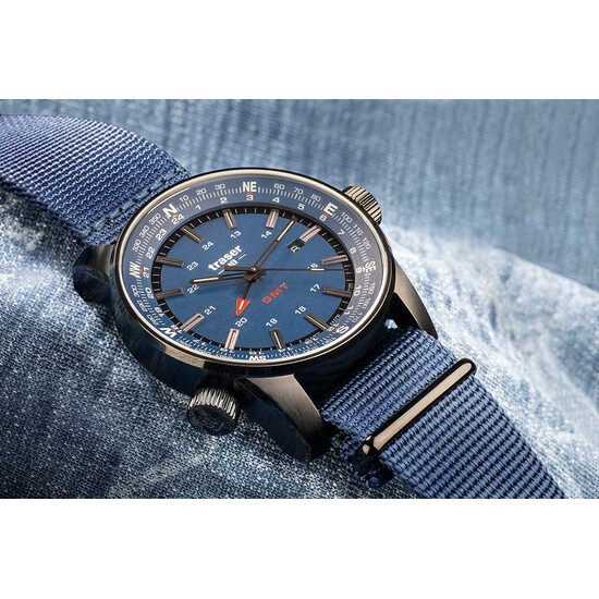 Traser P68 Pathfinder GMT Blue 109034