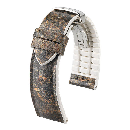 Pasek Hirsch Stone 20 mm szary