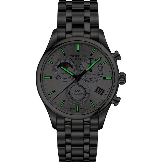 Certina DS 8 Chrono Moon Phase C033.450.11.031.00 w nocy