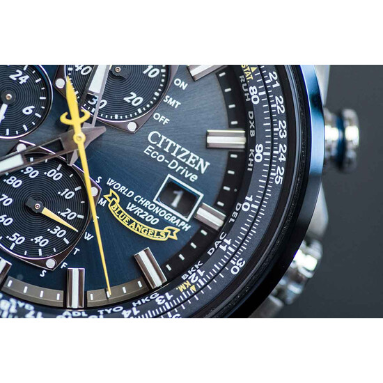 Citizen Radio Controlled Blue Angels AT8020-54L tarcza