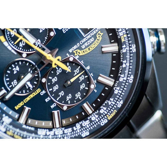 Citizen Radio Controlled Blue Angels AT8020-54L tarcza