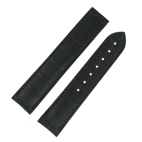 Pasek Omega De Ville O98000242 aligator o szerkości 19 mm