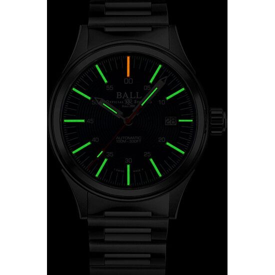 Podświetlenie zegarka Ball Fireman NightBreaker NM2098C-S13-BE