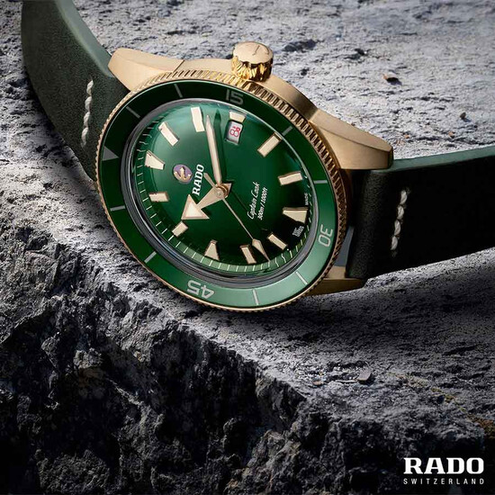 Rado HyperChrome Captain Cook R32504315 Bronze zegarek.