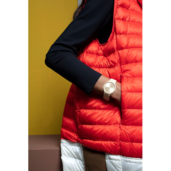 Rado True Thinline Les Couleurs™ Le Corbusier Cream White 32001 na ręce