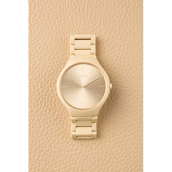 Rado True Thinline Les Couleurs™ Le Corbusier Cream White 32001Rado True Thinline Les Couleurs™ Le Corbusier Cream White 32001