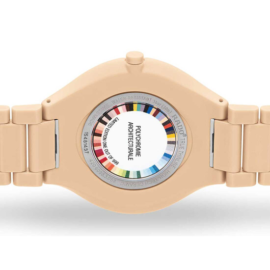 Rado True Thinline Les Couleurs™ Le Corbusier R27097672 Pale Sienna 32123 dekiel