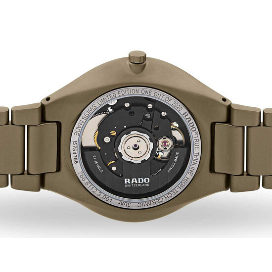 Rado True Automatic Limited Edition R27112312 przeszklony dekiel