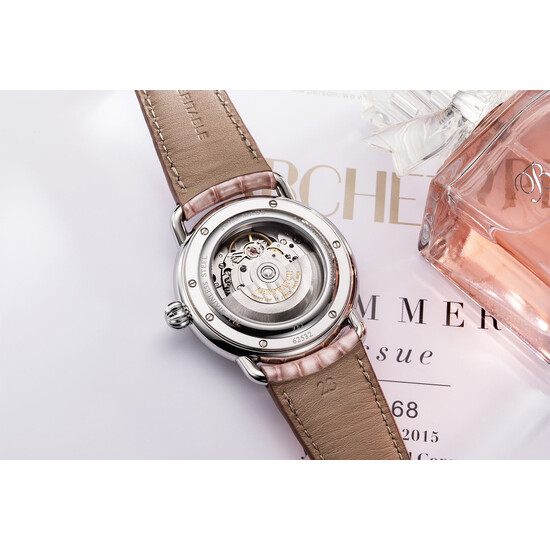 Aerowatch 1942 Moonphase Automatic 77983 AA02 BR RO dekiel.