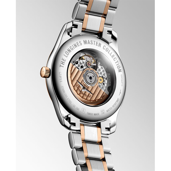 Longines L2.893.5.77.7 Master Collection tył zegarka