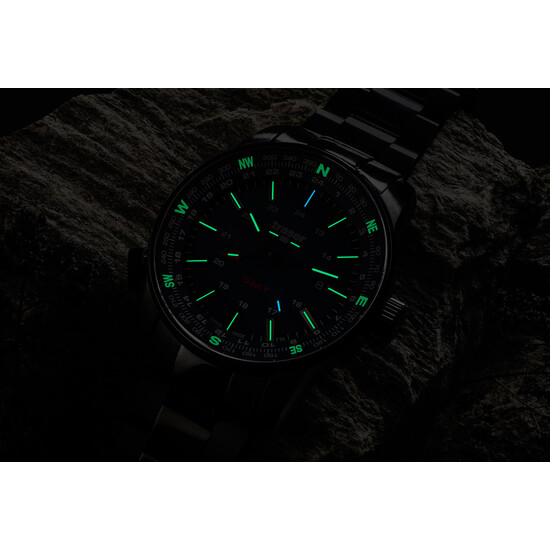 traser P68 Pathfinder GMT Blue 109524 zegarek wojskowy.