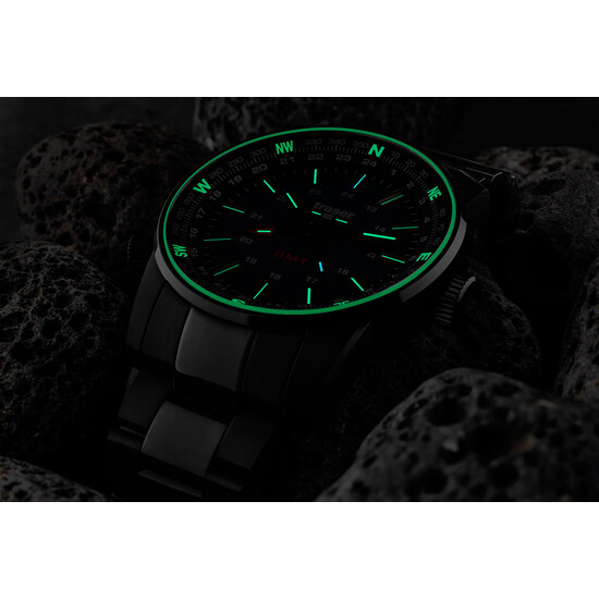 traser P68 Pathfinder GMT Blue 109524 zegarek dla mężczyzn.