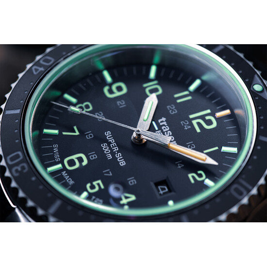 Traser P67 SuperSub T25 Black 109377 tarcza.