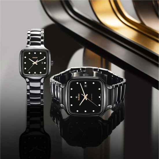 Zegarki Rado True Square Automatic Diamonds dla Pań i Panów.