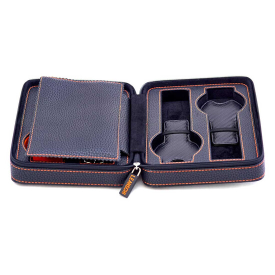 Etui na 4 zegarki Leanschi WPO4-BLAK
