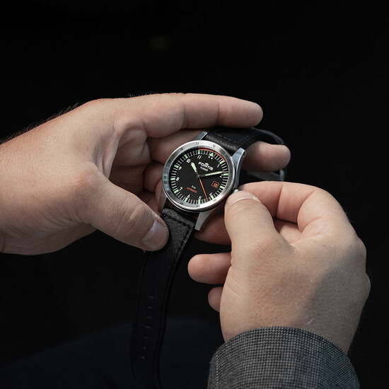 Fortis Flieger F-41 Automatic F4220009 zegarek lotniczy.