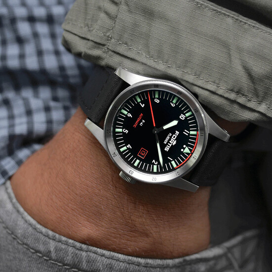 Fortis Flieger F-41 Automatic F4220009 zegarek pilotażowy.