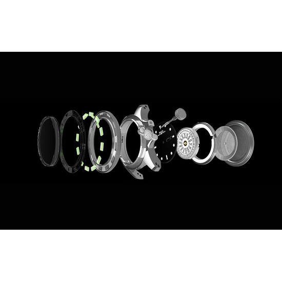 Schemat budowy zegarka Ball Original