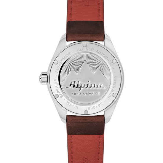 Zakręcany i grawerowany dekiel Alpina.