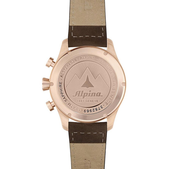 Zegarek męski z chronografem Alpina Startimer.