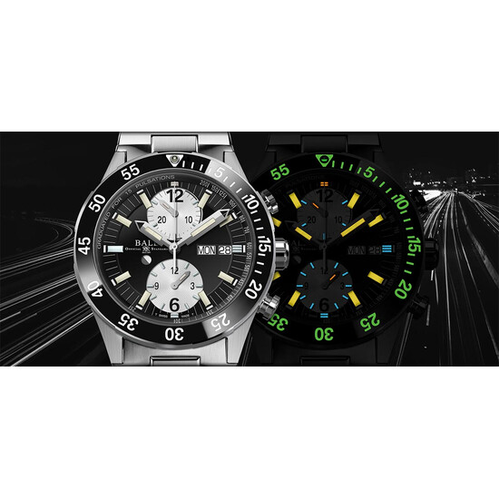 Ball Roadmaster Rescue Chronograph DC3030C-S-BKWH Limited Edition zegarek.
