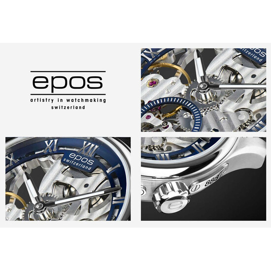 Szczegółu zegarka Epos 3500