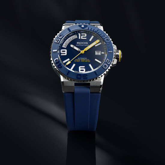 Zegarek Epos Sportive Diver Day Date 3441.142.96.96.56