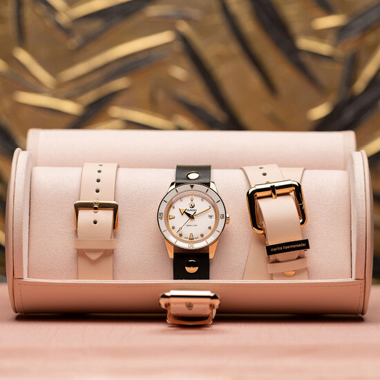 Zegareki Rado Captain Cook Marina Hoermanseder w pudelku.