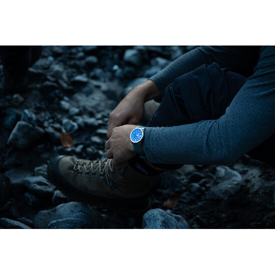 Zegarek ze szkłem szafirowym Fortis.