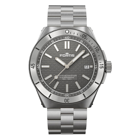 Fortis Marinemaster M-40 Rockstone Gray F8120006 zegarek nurkowy.
