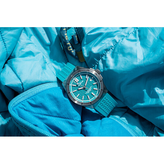 Fortis Marinemaster Serenity Blue.