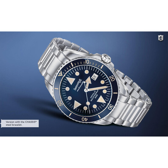 Zegarek nurkowy w stylu vintage Eberhard 41034.08/VS CAD.