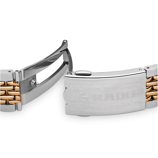 Zapięcie motylkowe na 2 przyciski