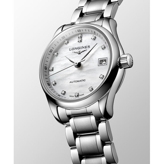 Szwajcarski zegarek z okrągłą kopertą Longines Master Collection