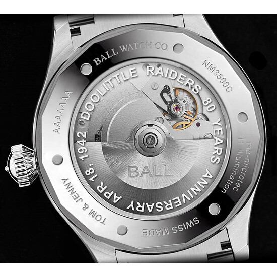 Dekiel przeszklony szkłem szafirowym