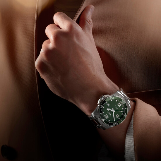 Longines HydroConquest Automatic L3.782.4.06.6
zegarek na ręku