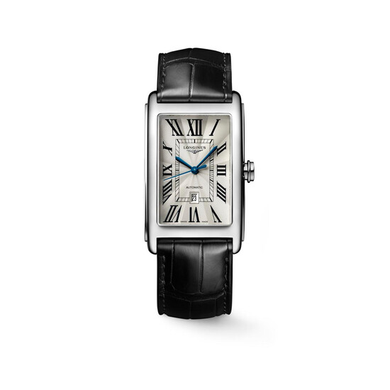 Prostokątny zegarek Longines DolceVita Automatic L5.767.4.71.0