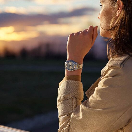 Zegarek Longines-L3.410.4.63.6-Spirit na ręce