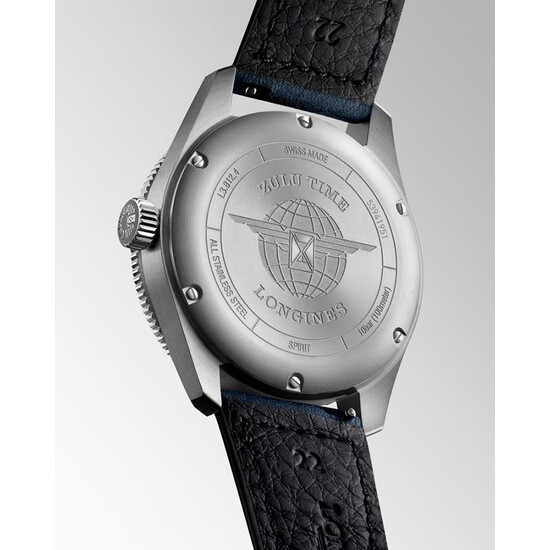 Tył zegarka Longines Spirit Zulu Time L3.812.4.93.2