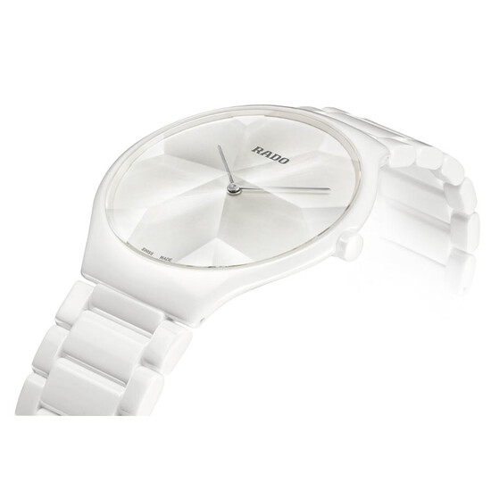 Biały zegarek damski Rado R27007032.