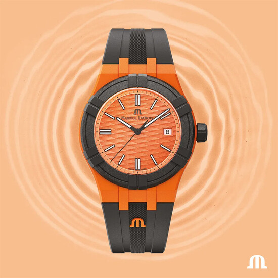 Maurice Lacroix Black & Orange.
