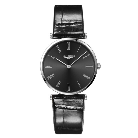 Szwajcarski zegarek na pasku skórzanym Longines La Grande Classique L4.866.4.51.2