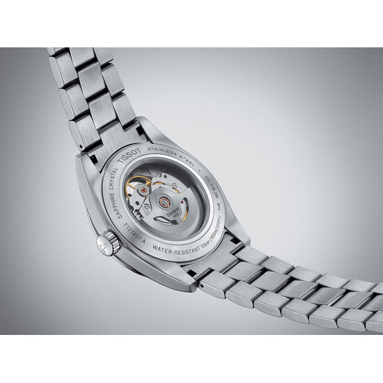Zegarek z przeszklonym tyłem Tissot Powermatic 80