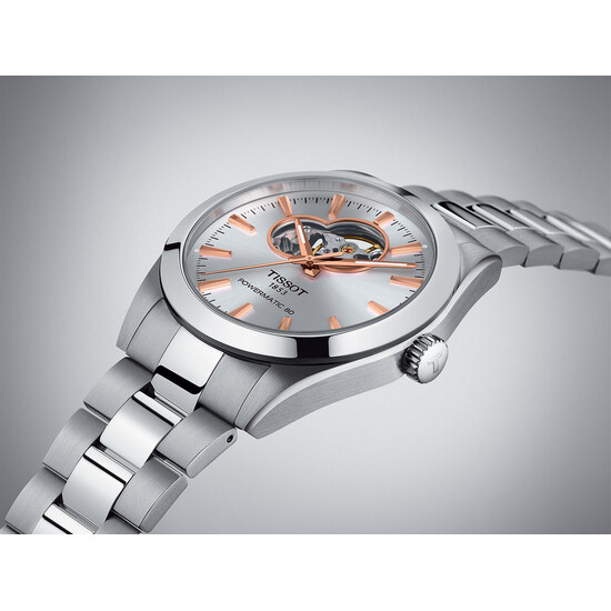 Srebrny zegarek męski Tissot