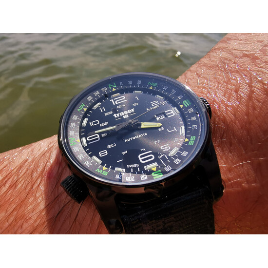 Zegarek męski w stylu militarnym Traser