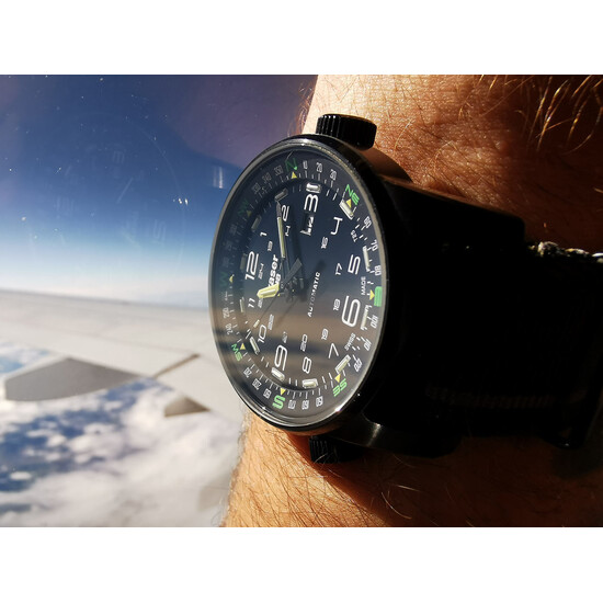 Zegarek do podróżowania Traser