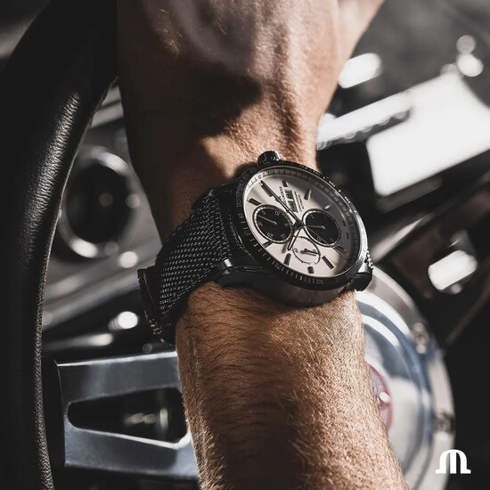 Zegarek męski Maurice Lacroix z chronografem